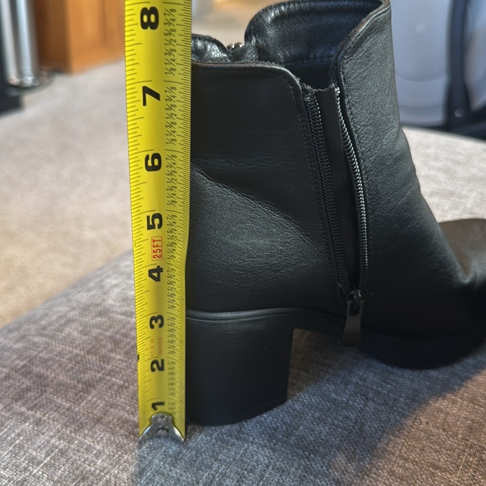 DREAM PAIRS Zoey 2,   Heel Chunky Ankle Boots, - Picture 9 of 12